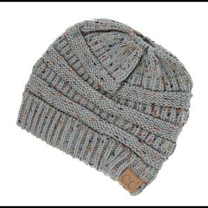 C.C. Messy Bun Beanie